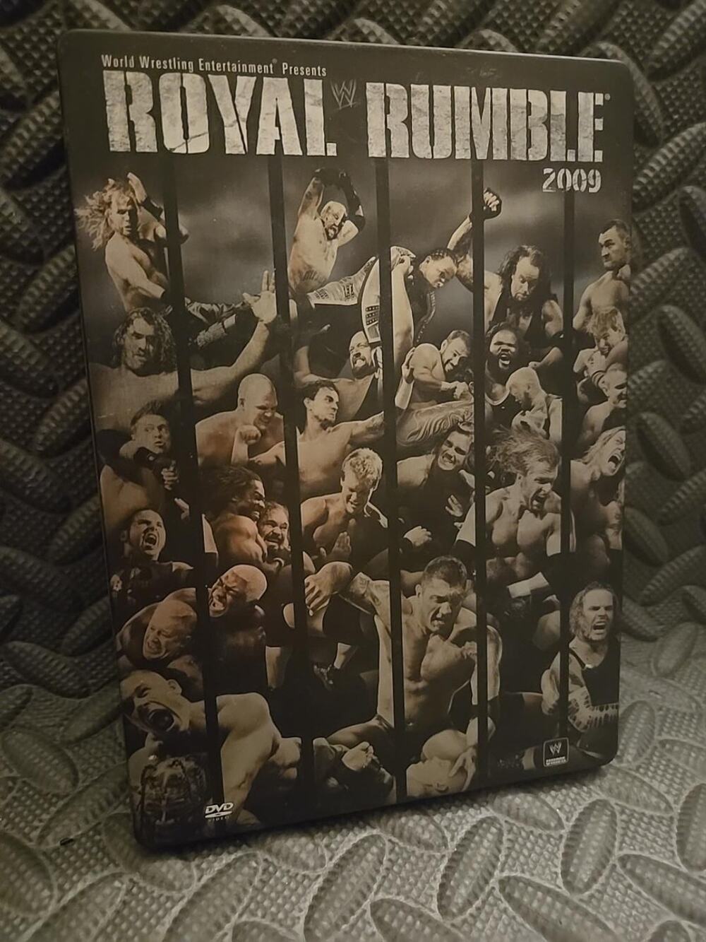WWE Royal Rumble 2009 Limited Edition SteelBook DVD John Cena Edge Triple H